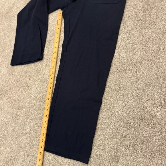 Rivet Utility Dynamo stretch organic cotton jumpsuit powerhouse navy blue NWOT - Picture 8 of 14